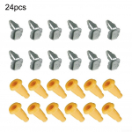 Sisepistikud ja klambrid plastik/metall 24tk/komplekt 4500027