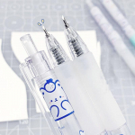 3tk Press Cartoon Bear Art Utility Nuga Pliiats Nuga Paberi L&otilde;iket&ouml;&ouml;riist K&auml;sit&ouml;&ouml;t&ouml;&ouml;riistad T&auml;ppiskleebiste l&otilde;ikur Koolitarbed YSL 3pcs