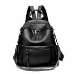 Luksuslikud massiivsed lehmanahast kotid naistele 2023. aasta uus disain, kvaliteetsed ehtsast nahast seljakotid Naiste koolikotid teismelistele t&uuml;drukutele must