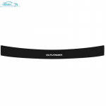 Mitsubishi Outlander 2013 2016 2018 auto uksel&auml;ve nahast kleebiste kaitseplaadile, s&uuml;sinikkiust l&auml;veribale Tailgate out 1pcs