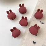 10/30 tk. Armas minijuukseklamber T&uuml;drukutele Naistele Multikas mustade punaste juuste aksessuaarid Lastele Beebi juuksen&otilde;elad k&uuml;&uuml;nis