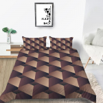 3D voodipesukomplekt, mikrokiust kangast tekikate ja padjap&uuml;&uuml;r, 2 v&otilde;i 3 t&uuml;kki graafilist printimist t&auml;issuuruses pestav ja mugav voodipesu UK Single 135x200cm