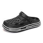 Paar Rannasandaalid Suvised vabaaja sussid Meeste Naiste Platvorm Aed Puukingad libisemiskindlad Aqua Kingad &Otilde;&otilde;nesed pl&auml;tud EVA Vesijalats Kerged sussid 35-36 must