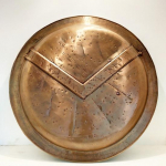 Suure Kuningas Leonidase Spartan Shield, LARP, Combat Medieval Shield kingitus