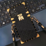 Lambanahast kandiline nahast kaelarihma&uuml;mbris Samsung Z flip 4 S23 S22 S21 Ultra A13 A23 A33 A53 A73/Redmi 10 9 9A 9c 9T/iphone 14 13 12 11/TCN SPARK6 GO jaoks iphoen 6 6s punane