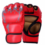 Poksikinnas MMA jaoks, Grappling poksikoti treening Kickboxing Sparring kindad punased punane