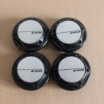 4tk/partii WORK Racing Embleem 64MM 68MM autoratta keskrummu korgid m&auml;rgi tarvikud auto rattarummu katte muutmiseks 64MM must