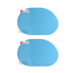 2 tk 35x16cm Auto vihmakindel kile Tahavaatepeegli veekindel kaitsekile Vihmane Peegeldusvastane Aknaklaasi kile Ohutu s&otilde;it 14.5x10cm blue