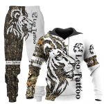 Wolf 3D tr&uuml;kitud kapuutsiga riided &uuml;likond p&uuml;ksid &uuml;likond meeste kevad- ja s&uuml;gise vabaaja kampsun Pullover meeste dressikomplekt mood meeste jaoks 5XL