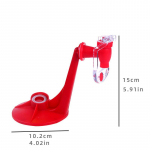 1 tk &uuml;mberp&ouml;&ouml;ratud joogijaotur suure pudeliga joogijaotur Creative joogivee l&uuml;liti kraan WBL punane