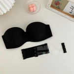 Seksikad Olkaimeta rinnahoidjad Naiste Wireless Bralette Pehme naiste aluspesu Naiste &otilde;mblusteta rinnahoidjad N&auml;htamatu rinnahoidja 2 tk rihmadega YSL A must