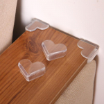 4tk/komplekt Baby Safety L-kujuline l&auml;bipaistev kaitsekate laua nurgakaitsed lastekaitse 5x4x2cm