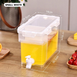 Plastikust k&uuml;lmkatel, segistiga k&uuml;lmkapp 3,5-6 l k&uuml;lma vee &auml;mber K&uuml;lma mahla &auml;mber, suure mahutavusega k&uuml;lma vee &auml;mber S,3.5L