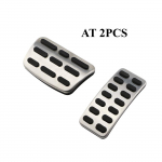 Auto k&uuml;tuse piduri tugi Jalapedaalid Auto pedaalikate Hyundai Ix25 Creta Accent Verna Solaris jaoks Kia K2 Rio Soul KX3 tarvikud AT Without Rest