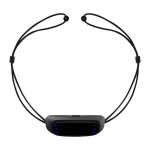 Silikoonist ninakork ja norskamist korrigeeriv laetav ninaavaja, mis takistab norskamist unerežiimil murevaba elektriline norskamise summutaja must