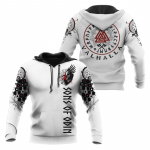 Uus s&uuml;gisene meeste kapuuts, Wolf Print 3D kampsunid Urban Trendikad, k&otilde;ik sobivad &uuml;lisuured topid Poleron kapuutsiga riided meeste r&otilde;ivad L