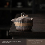 J&auml;me keraamiline teekann keraamiline teekomplekt teekeetja k&auml;sitsi valmistatud &uuml;he kannuga majapidamine Jaapani retro k&auml;sitsi haaratav pott kiire k&uuml;laliste pott