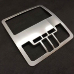 ABS Chrome For Toyota Highlander Kluger 2014-2018 Accessories  Front Reading light Lampshade Cover Trim Sticker Car Styling Silvery