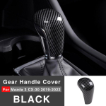 For Mazda 3 BP Axela CX-30 CX30 CX-50  2022 Carbon fiber Car Gear Shift Knob Gear Head Cover Case Trim must