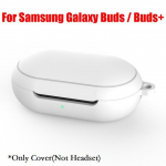 Kadumisevastane silikoonist kaitsek&otilde;rvaklappide korpuse kate Samsung Galaxy Buds / Buds Plus / Buds Live jaoks For Galaxy Buds/Buds+ valge