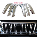 Kroomitud ABS esiv&otilde;rgu iluv&otilde;re trimmikatte dekoratiivraami tarvikud Toyota Land Cruiser Prado 150 2010 2011 2012 jaoks 2010-2013