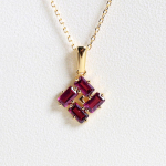 Elegantne Rhodolite granaadist okt 3*5mm 1,2kt looduslikust v&auml;&auml;riskivist ripats kaelakee naiste kerge luksus 925 h&otilde;bedast peened ehted S punane
