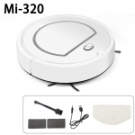 3-&uuml;hes robottolmuimeja p&uuml;hkib ja m&auml;rjalt p&uuml;hib p&otilde;randaid ja vaipu K&auml;ivita juhtmevaba p&otilde;randamasin USB laadimis-p&uuml;hkimisrobot White valge