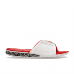 Air Jordan Hydro 3 Fire Red Unisex sandaalid Valge Tulepunane-Tulepunane-Tehniline-Hall 854556-116 40