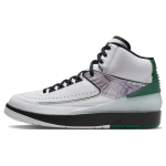 Air Jordan 2 Retro H Wings Meeste Tossud Valge Malahiit Must DZ7391-103 40.5 white