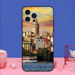 Scenery Building telefoni&uuml;mbris iPhone'ile Samsung Galaxy Redmi Xiaomi Oppo OnePlus Note SA 7 8 9 10 11 12 13 14 20 21 22 23 53 54 Pro Max Plus Ultra iPhone 6 or 6S