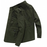 Jope Meeste vabaaja tuulejope suur puuvillane topp L