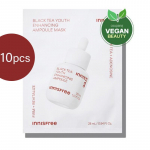 INNISFREE Black Tea Youth Enhancing Ampoule Mask 28ml (3 Options) Cosmetics from Korea 10PCS