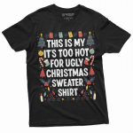 J&otilde;ulune kole kampsun J&otilde;ulukost&uuml;&uuml;m Funny Xmas Xmas Party Tee Unisex T-s&auml;rk S