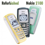 Renoveeritud originaal Nokia 2100 GSM 900 / 1800 mobiiltelefon No charger