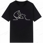La Linea T-s&auml;rk Unisex Mood T-s&auml;rgid Puuvillane T-s&auml;rk Laste Hip Hop Topid T-s&auml;rgid Line Osvaldo Cavandoli T-s&auml;rgid Naiste T-s&auml;rk poiss XL