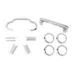 Armatuurlaua keskjuhtimine Rooli sisekujunduse komplekt sobib Jeep Wrangler JK 2007-2010 autotarvikutele