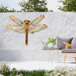 Kunst Rippuvad Dragonfly Kaunistused Kingitused Kodukaunistus K&auml;sitsi valmistatud seinaskulptuurid aiahoovi
