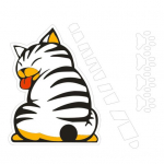 Praktiline klaasipuhasti kriimustusvastane Kerge kleebis Isekleepuv klaasist tagaakna kaunistuskleebised auto kujundamiseks kollane