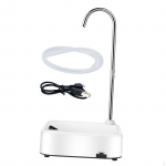 Voodipoolne veeautomaat, elektripudeli pumba USB-laadimine koos aluspinna joomisega valge