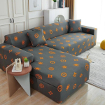Elastne diivani kate elutoa jaoks istmepadja kate Tugitool istme diivani kate Nurk L-kujuline diivani kate Kodusisustus Small(90-140cm)1PC gray