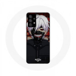 Coque pour Samsung Galaxy A13 4G / A13 4G Lite Tokyo Ghoul Kaneki Ken Masque Japonais Anime