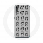 Halli taustaga &uuml;mbris Huawei p20 Statue jaoks