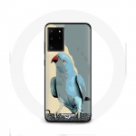 &Uuml;mbris Samsung Galaxy S11 Plus Parakeets Parrots Blue jaoks