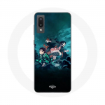 Coque pour Samsung Galaxy A02 Demon Slayer Manga Tanjiro et Nezuko