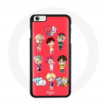 Coque pour Iphone 8 BTS TinyTAN Animation BT21 Affiche