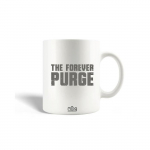 Mug en C&eacute;ramique The Forever Purge Logo Gris