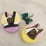 Shining Day handmade hanbok soap unisex pair gift return 100+2, yellow hanbok soap unisex pair, 100g, 2 pieces