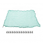 1 komplekti auto kaitsev&otilde;rk konksuga Kukkumisvastane raskeveokite haagised Auto lastiv&otilde;rk, pagasipikendus roheline