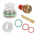 Filtri klaasist tassi juhi elektroodi hoidiku komplekt WP17/18/26 argooni kaarkeevitus 2.4mm