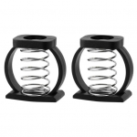 Jalgrattapandlaga paralleeljalg Kerge, kompaktne suurus Lihtne paigaldamine Lihtne tasuta keeratav kokkuklapitav jalgrattatarvikud Jalgrattaosad 2pcs must